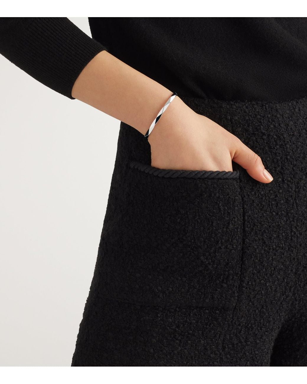 Graff White Laurence Signature Bangle