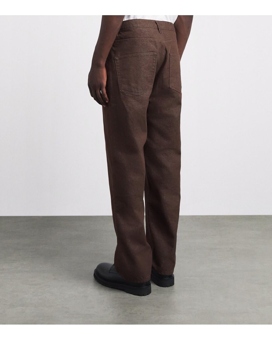 LE17SEPTEMBRE Brown Wide-Leg Jeans for men