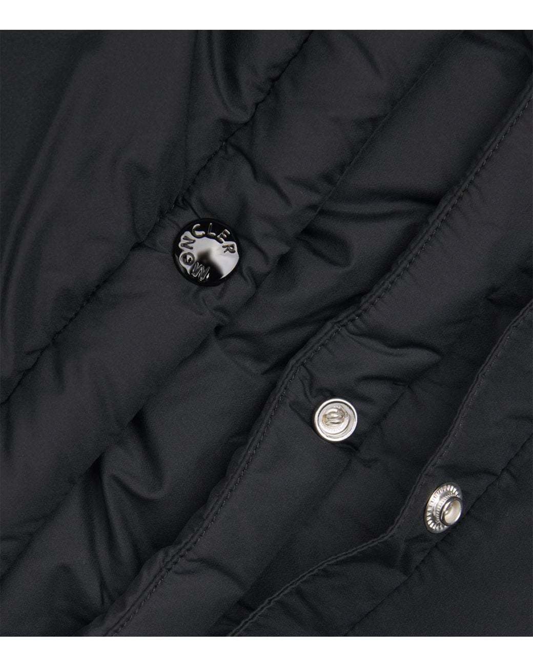 Moncler Black Down Maya 70 Puffer Jacket for men