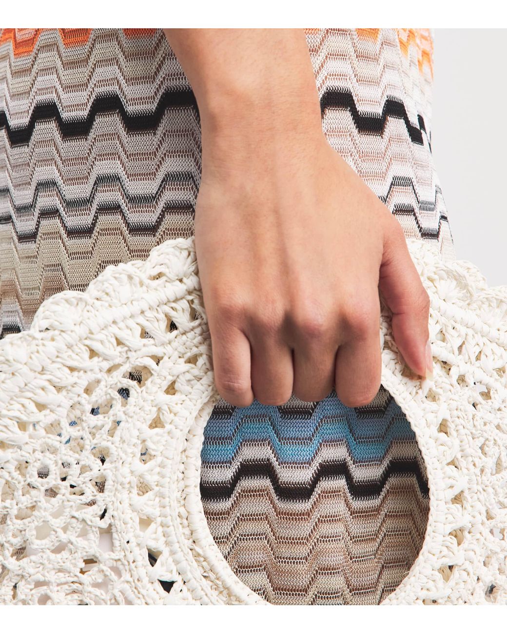 Missoni Multicolor Zigzag Wide-Leg Trousers