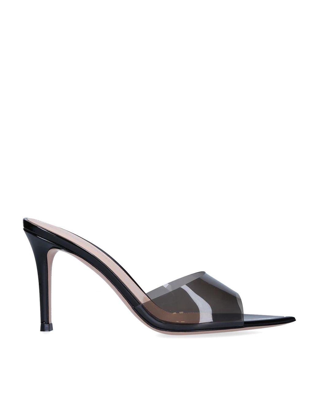 Gianvito Rossi Metallic Elle Mules 85