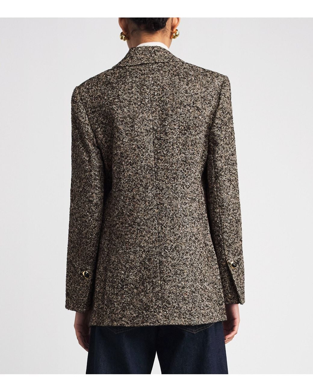 Veronica Beard Brown Tweed Maci Dickey Blazer