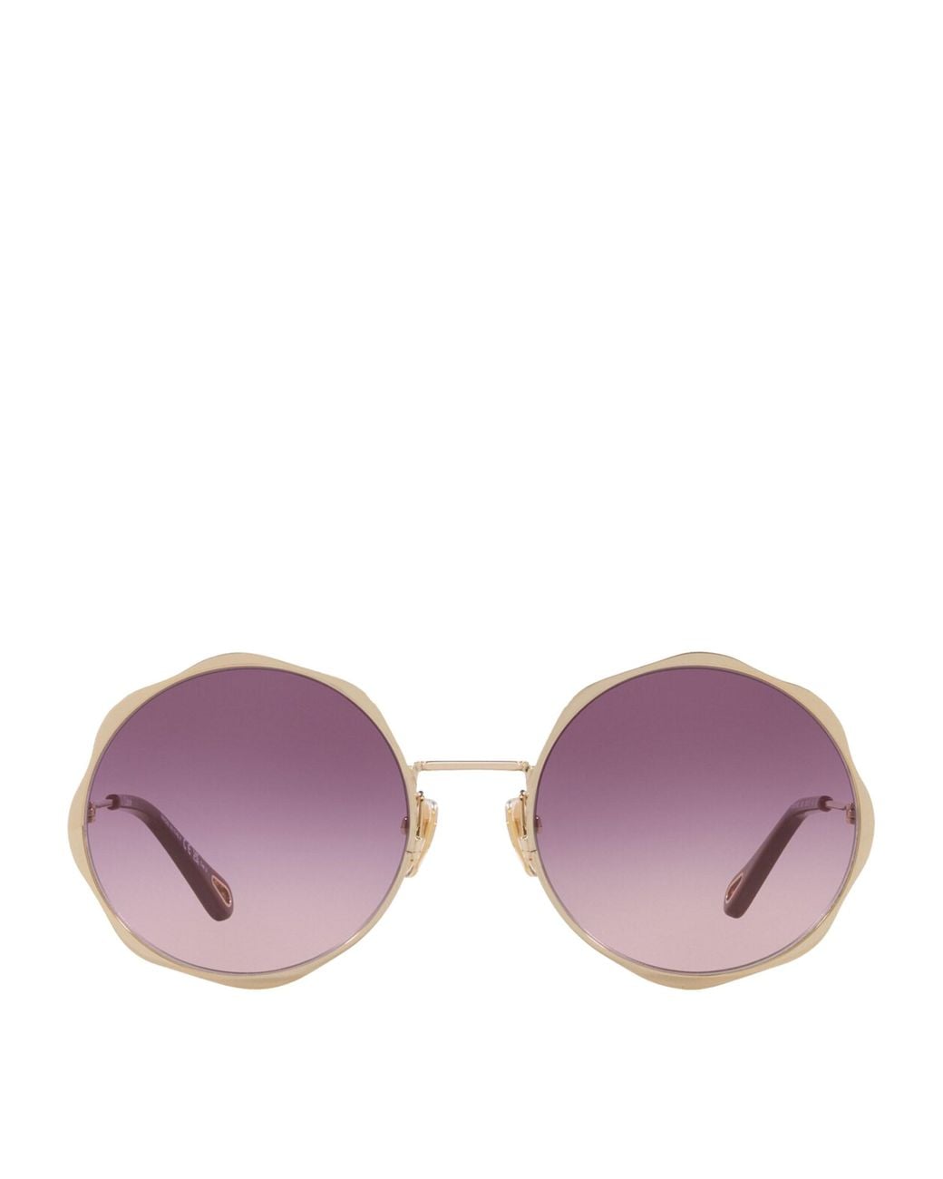 Chloé Purple Metal Ch0184S Sunglasses