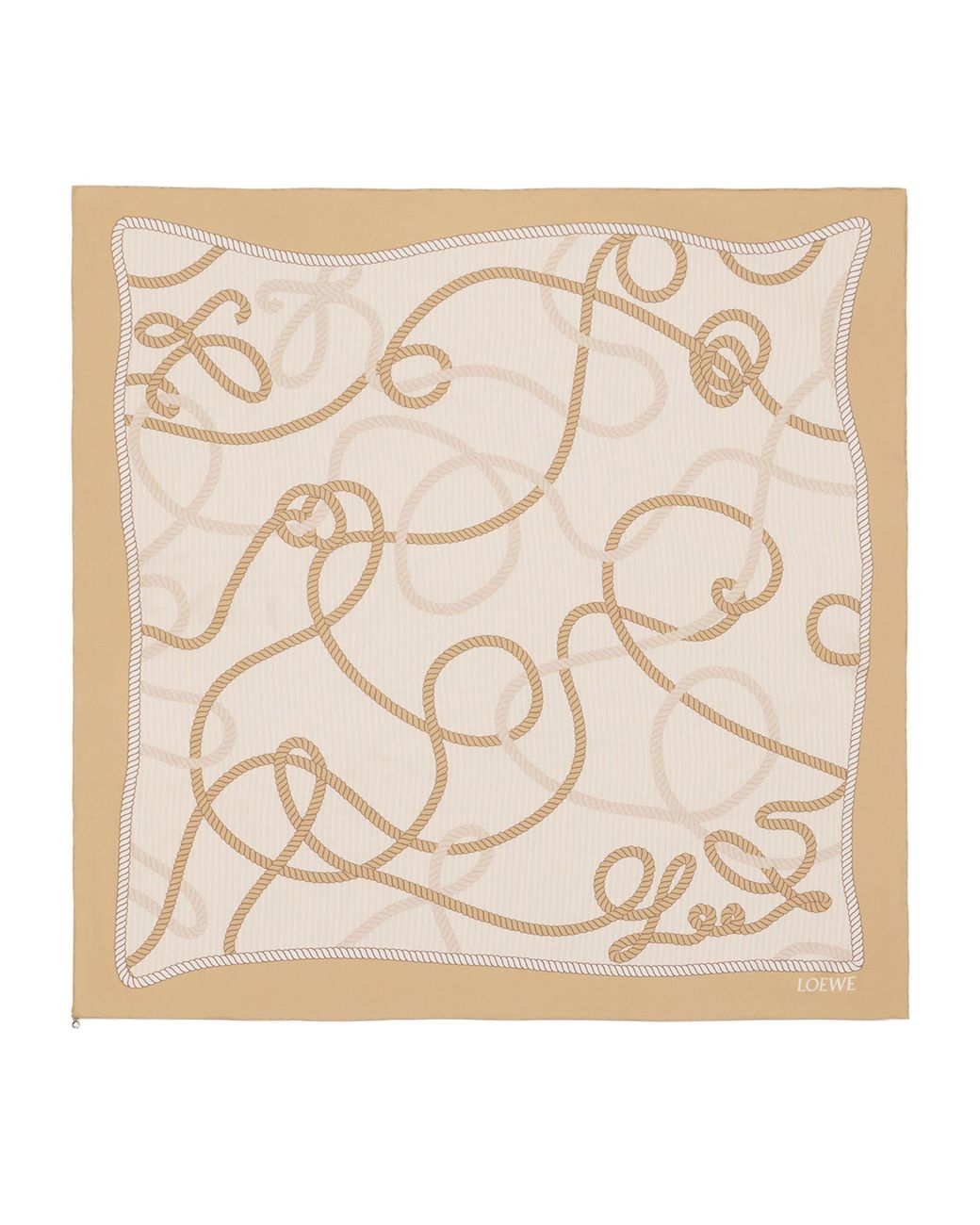 Loewe Natural Silk Twill Scarf