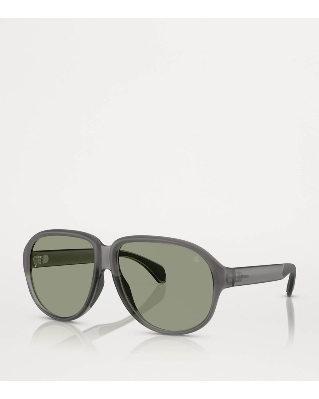 Moncler Green Injected Halcyonne Me8001 Sunglasses