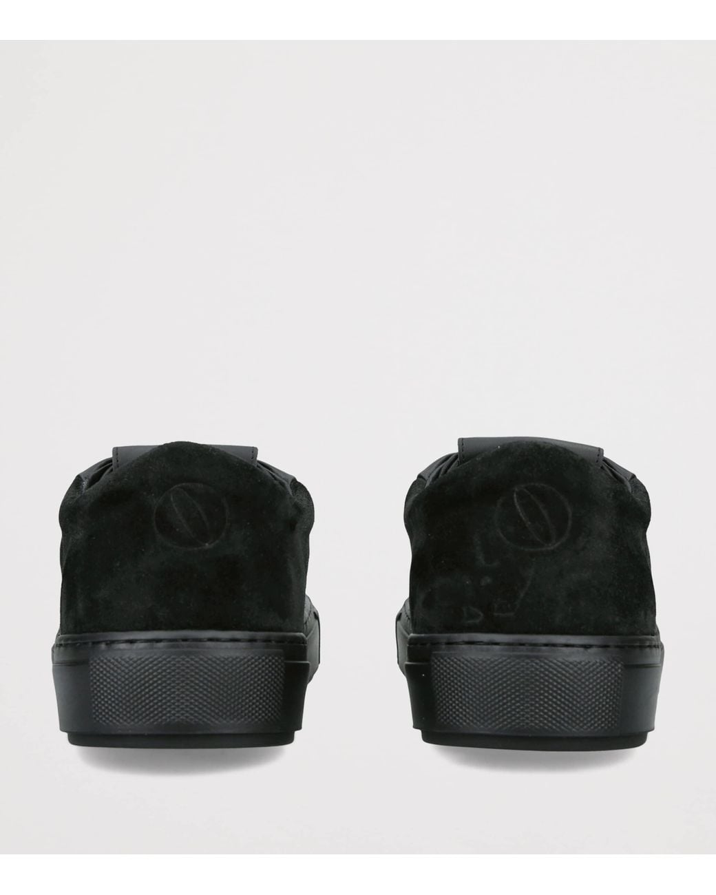 Born Outside Black Suede Echo Sneakers for men