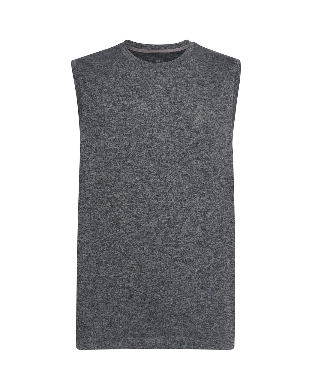 On Shoes Gray Train Flex Sleeveless Top for men