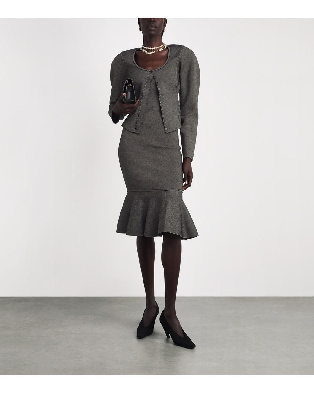 Jacquemus Gray Sera Cardigan