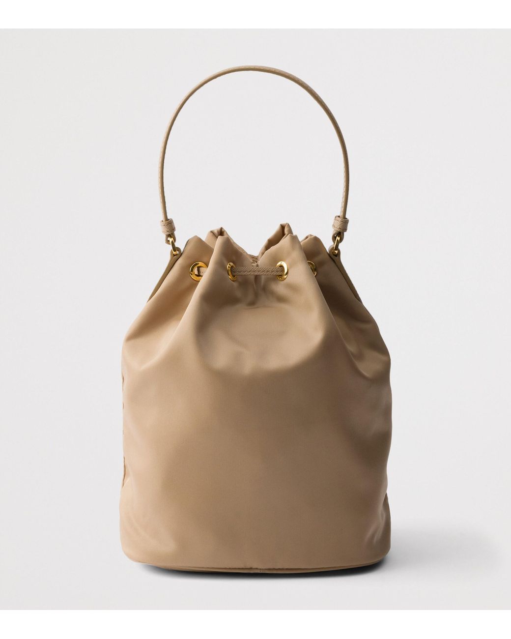 Prada Natural Duet Re-Nylon Bucket Bag