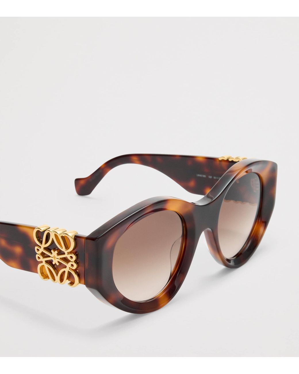 Loewe Brown Maxi Anagram Butterfly Sunglasses