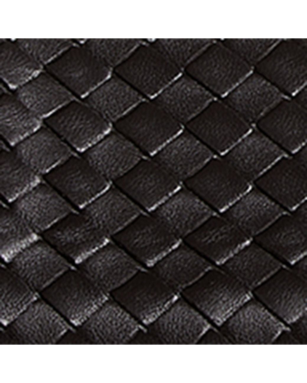 Bottega Veneta Black Leather Lauren 1980 Clutch Bag