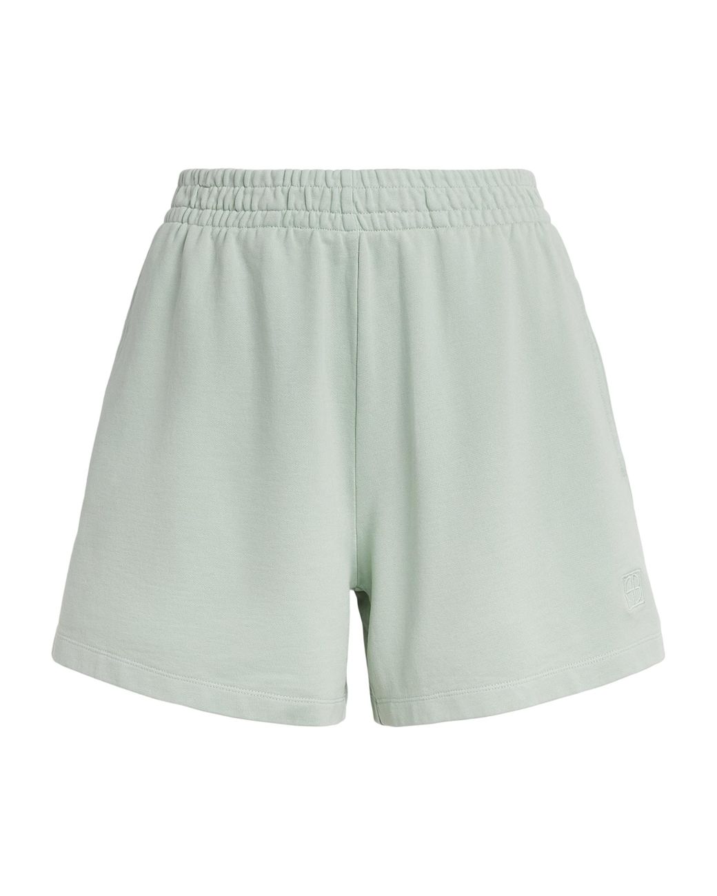 Anine Bing Green Cotton Kam Sweatshorts