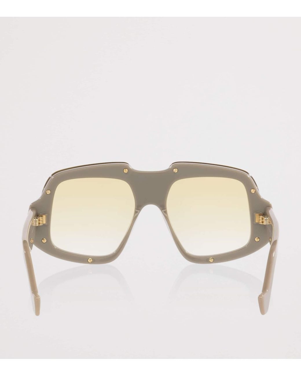 Loewe Natural Anagram Oversized Square Sunglasses