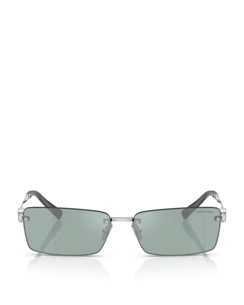 Tiffany & Co Green Metal Sunglasses