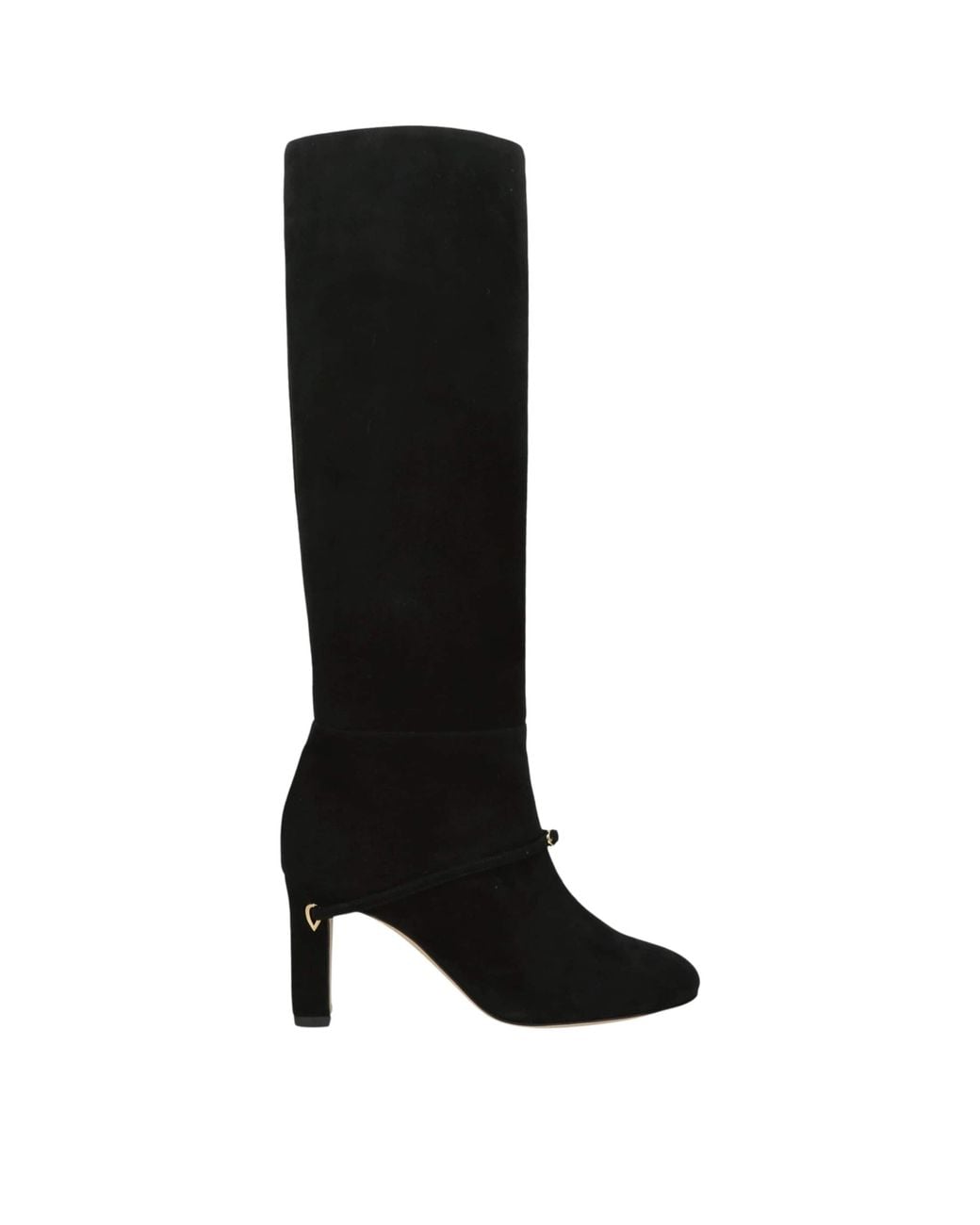 JENNIFER CHAMANDI Black Suede Samuele Knee-High Boots 85