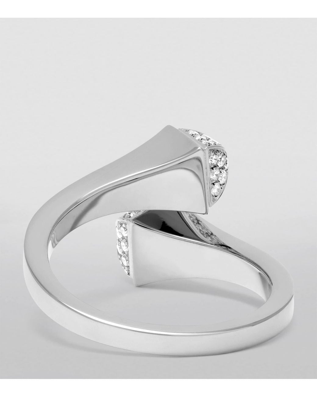 Marli New York White Midi And Diamond Cleo Ring