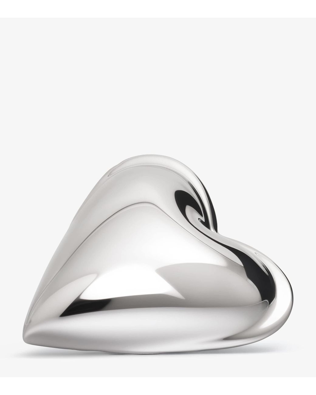 Alaïa Metallic Le Coeur Bombe Earrings