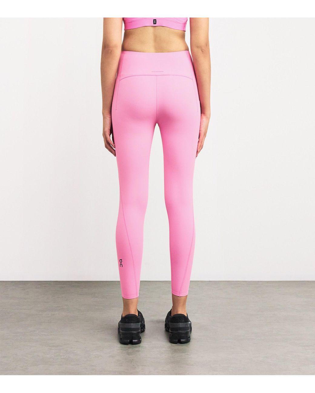On Shoes Pink Studio Leggings