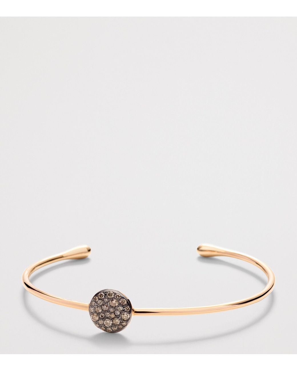 Pomellato White And Diamond Sabbia Bangle