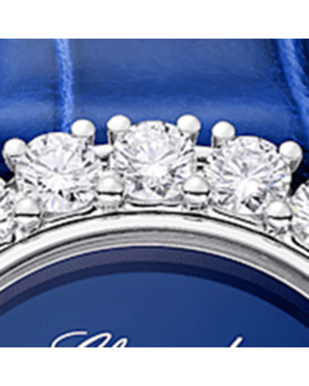 Chopard Blue Diamond And Agate L'Heure Du Diamant Watch