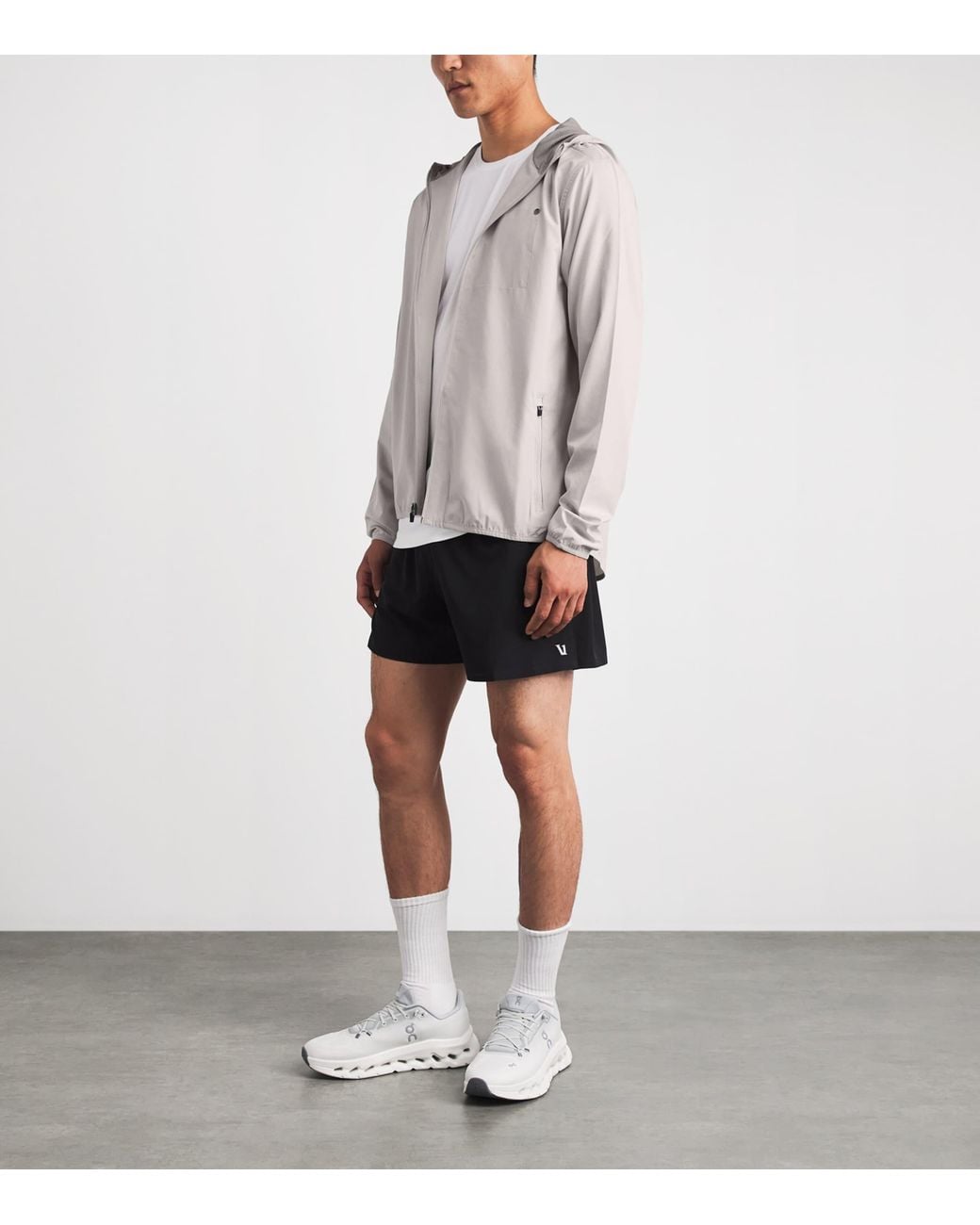 vuori White Outdoor Trainer Shell Jacket for men