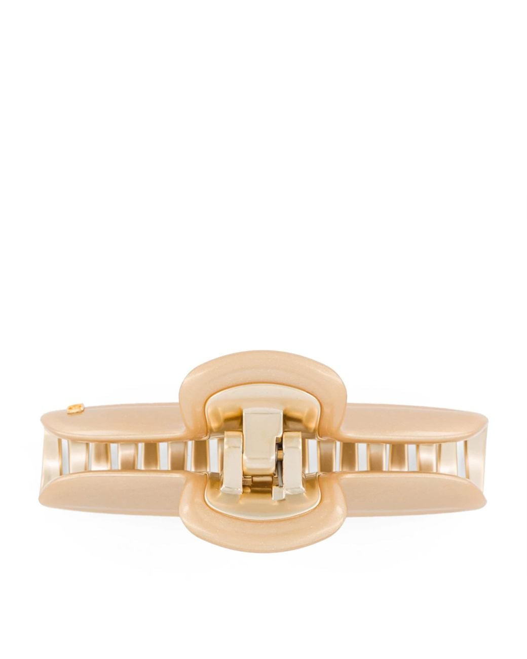 Alexandre De Paris Natural Plated Claw Hair Clip