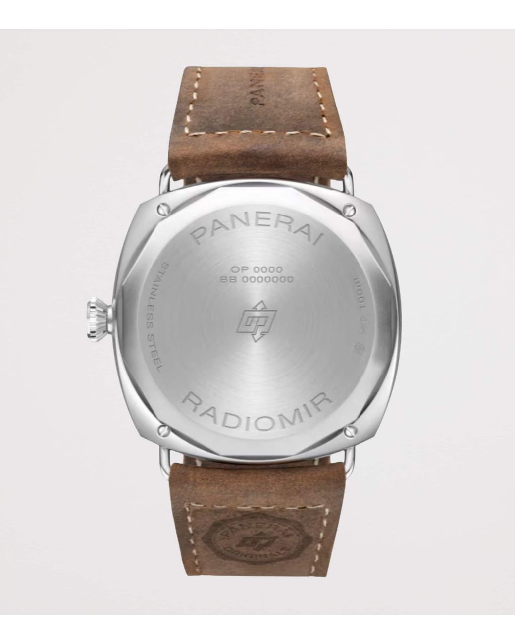 Panerai Metallic Steel Radiomir Tre Giorni Watch for men