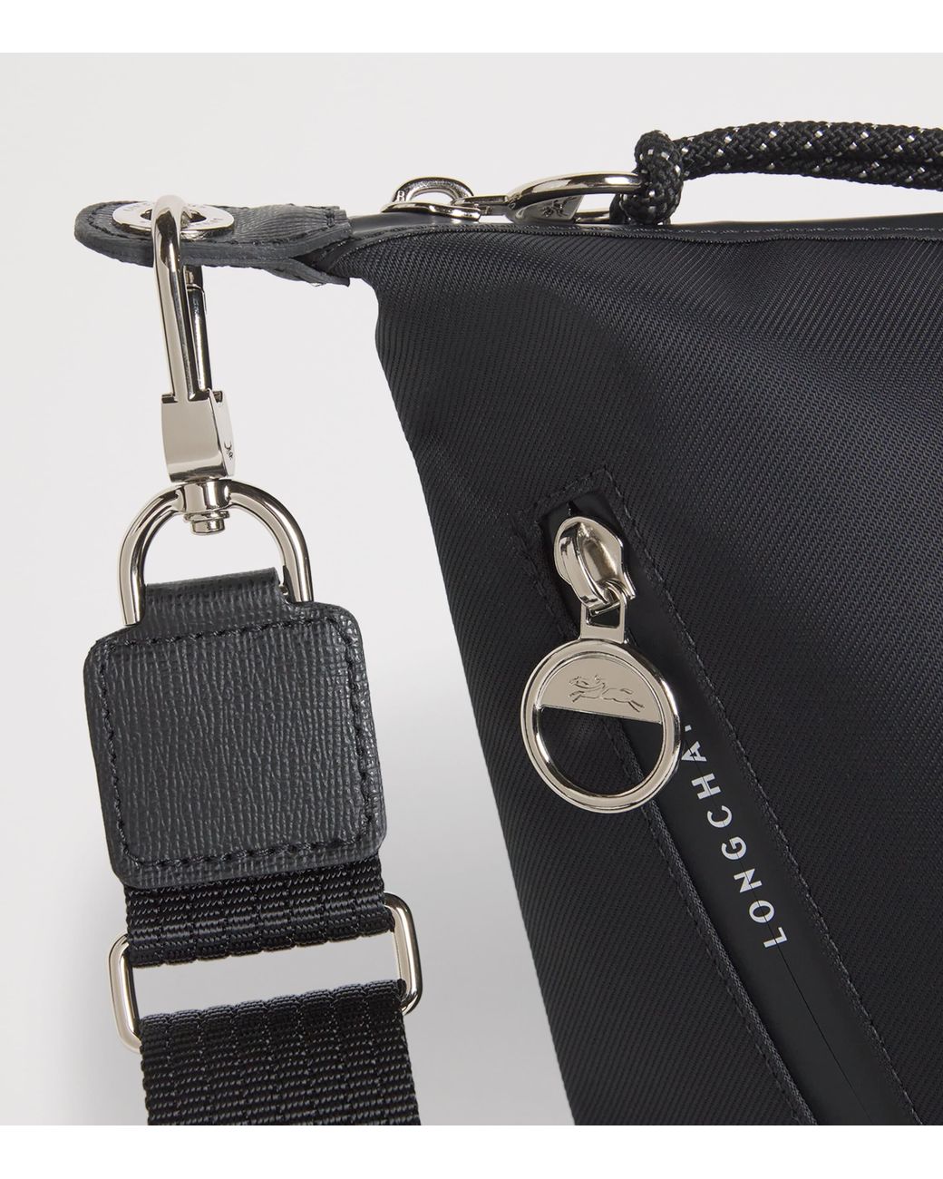 Longchamp Black Le Pliage Energy Cross-Body Bag