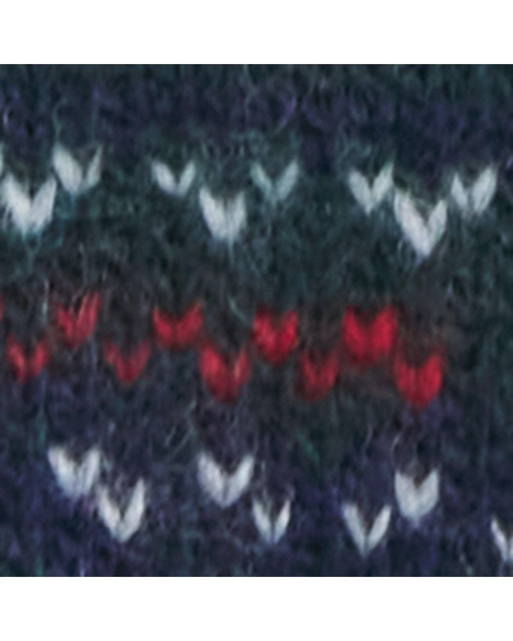 Barbour Blue Wool-Blend Fair Isle Boyd Socks for men