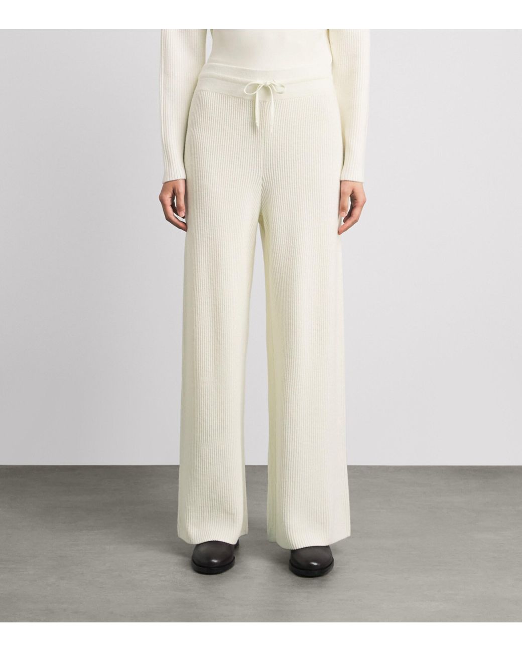 Mackage White Merino Wool-Blend Tove-Z Sweatpants