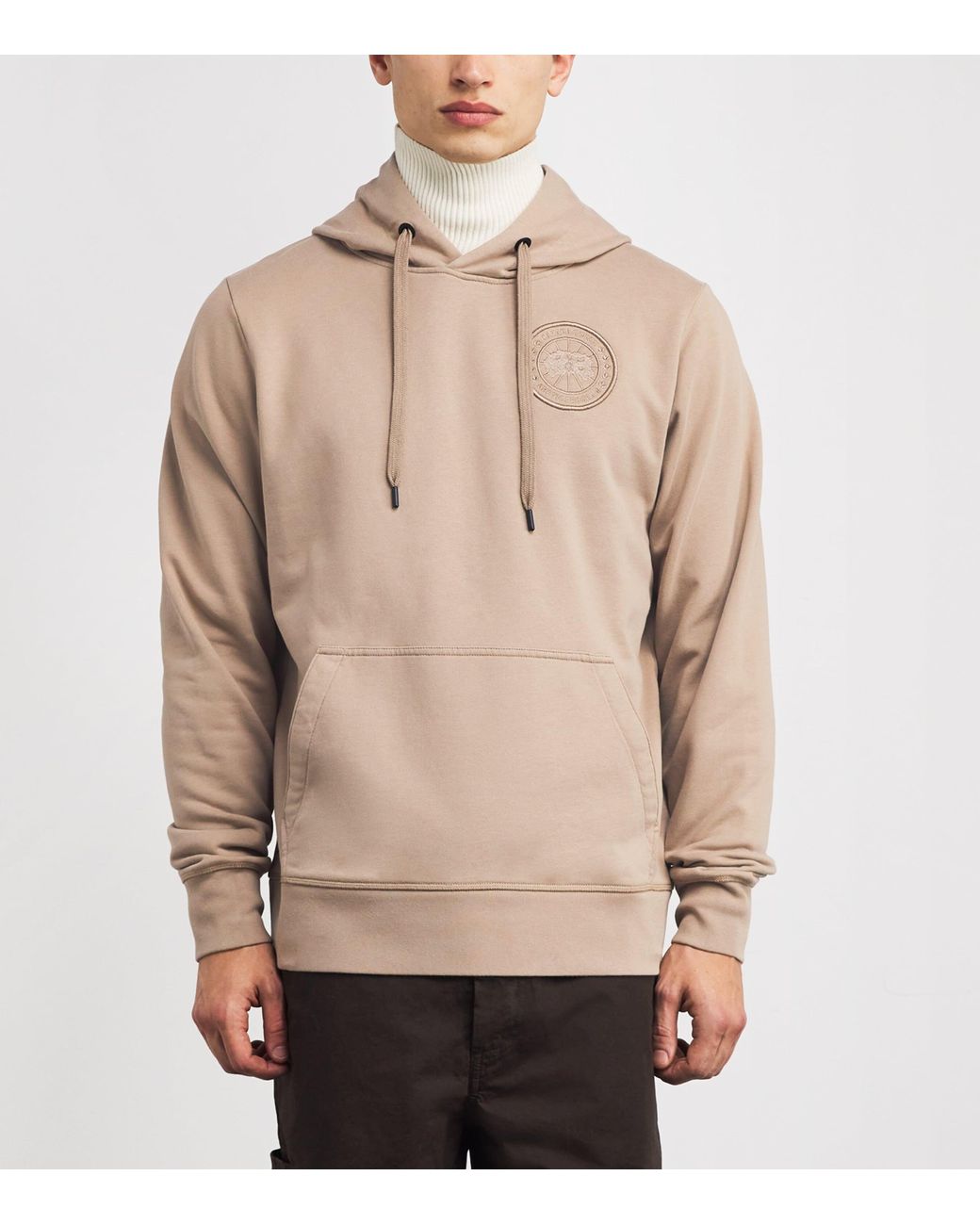 Canada Goose Natural Cotton Huron Hoodie for men