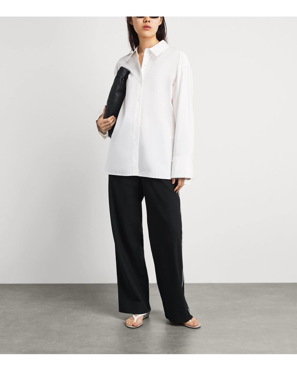 Herskind White Cotton Inga Oversized Shirt
