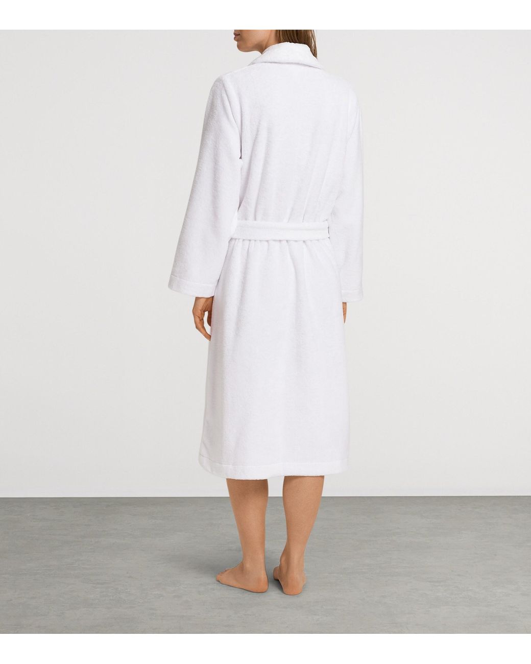 Hanro White Cotton Robe