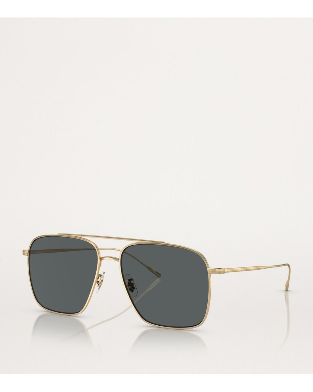 Oliver Peoples Gray Titanium Dresner Sunglasses