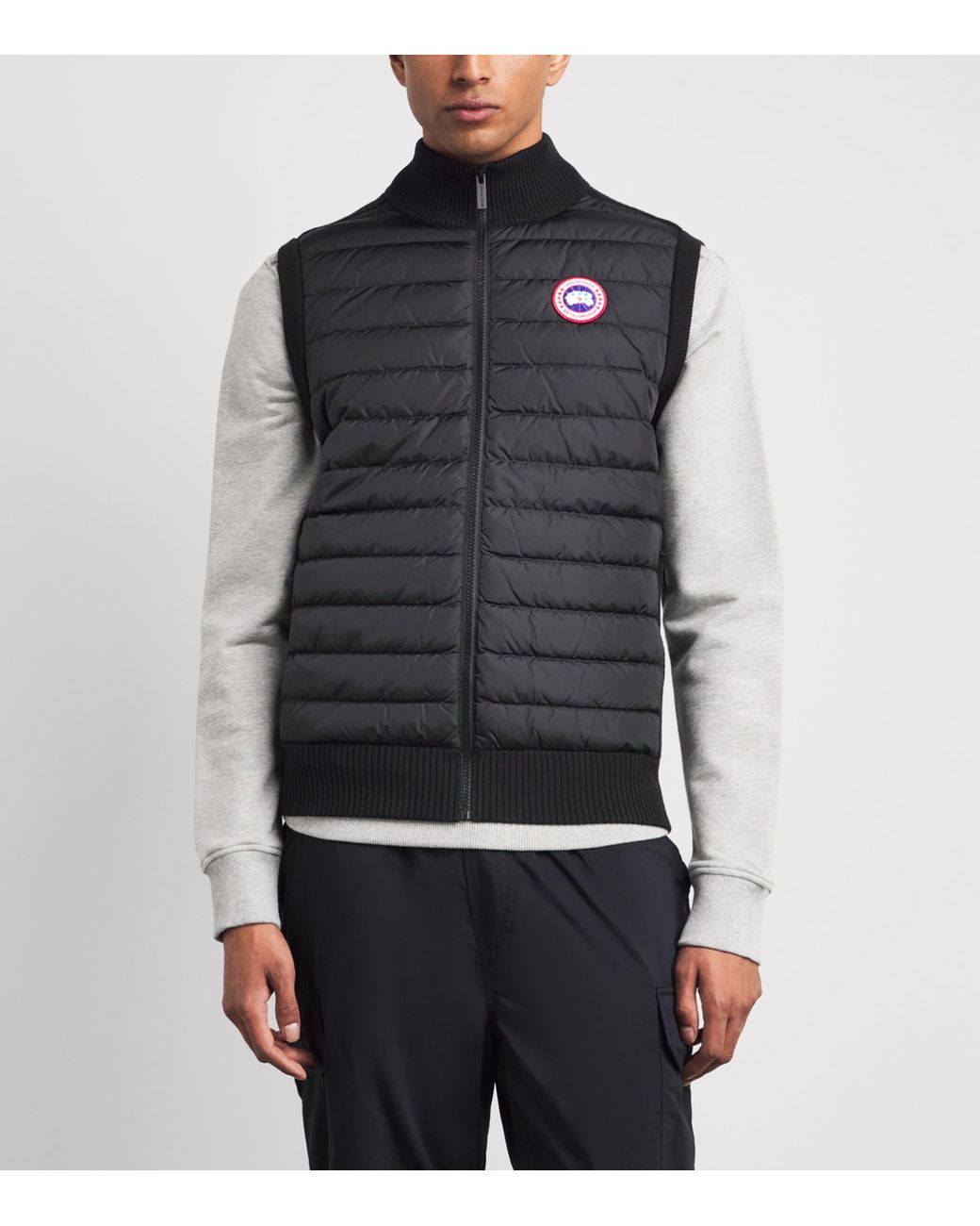 Canada Goose Black Hybridge Gilet for men