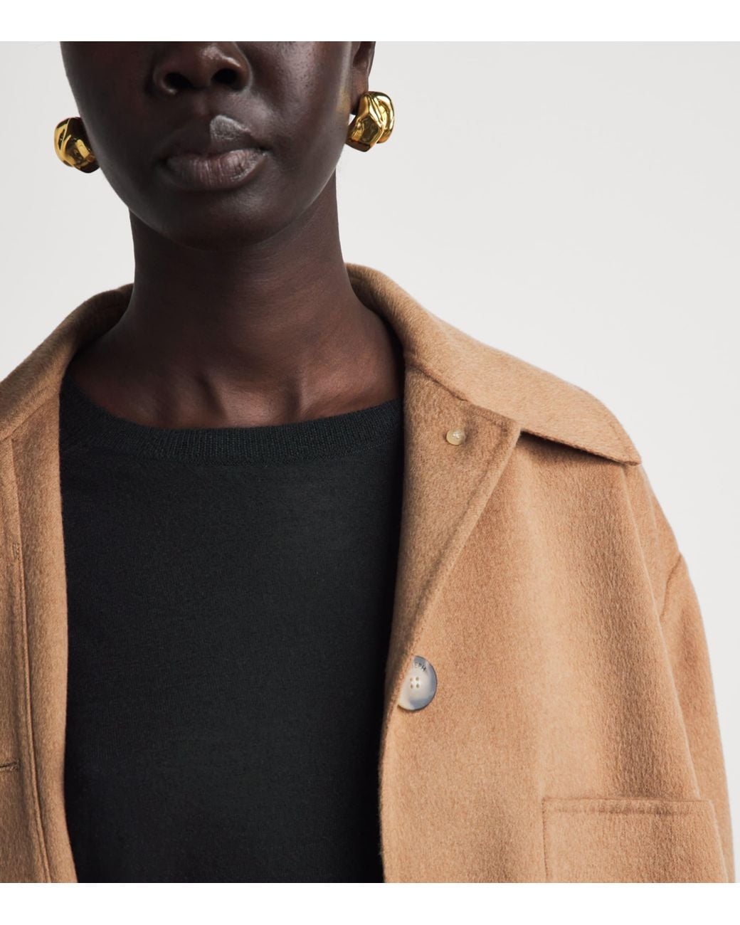 Joseph Black Cashmere Cashair Geras Sweater