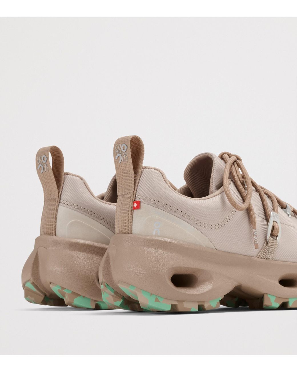 Loewe Brown X On Cloudsolo Hiker Sneakers