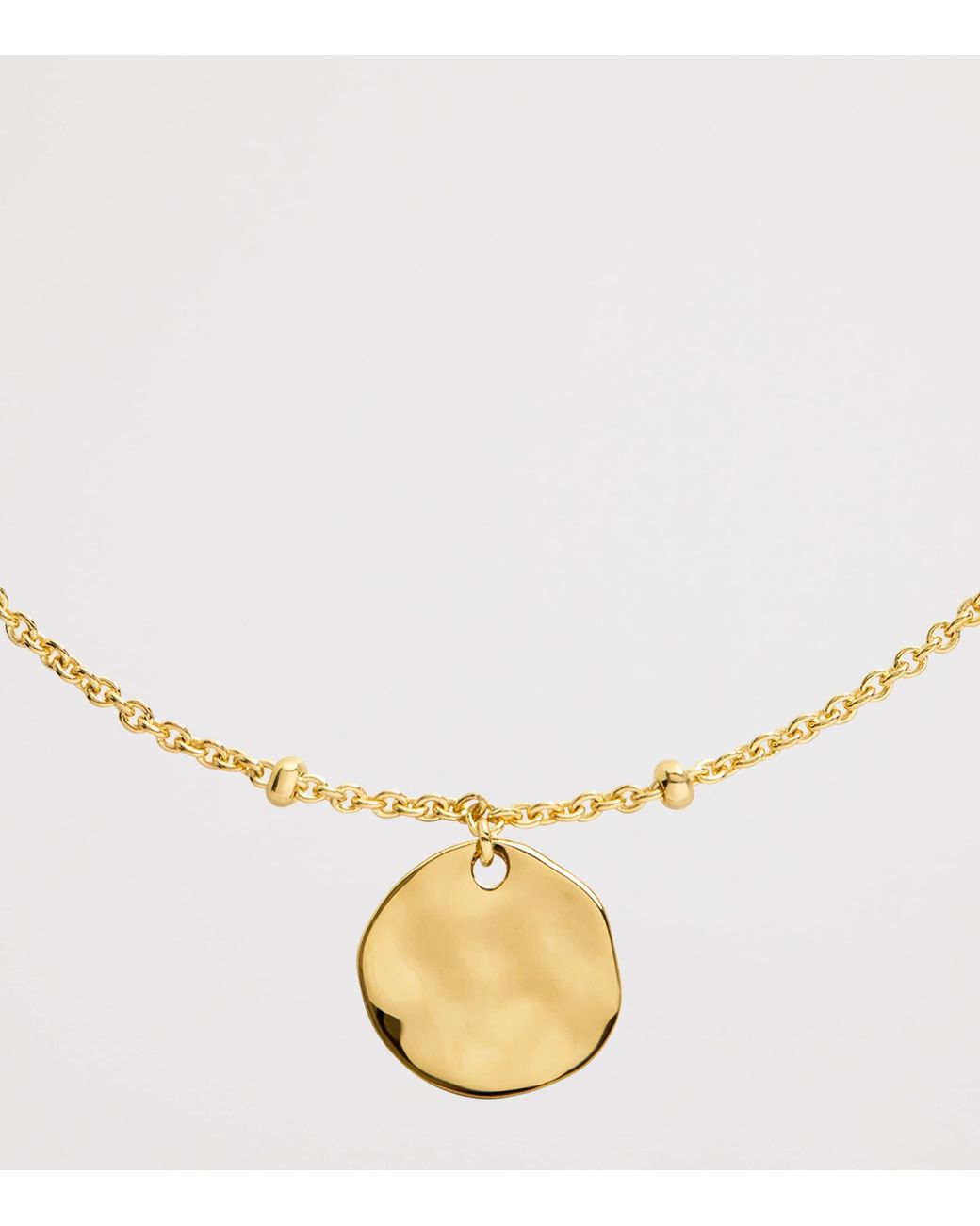 Monica Vinader Metallic Vermeil Mv Siren Muse Station Chain Bracelet