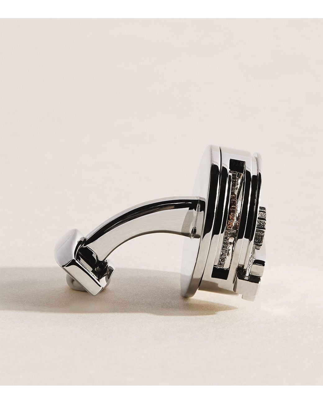 Tateossian Metallic Timone Gear Cufflinks for men