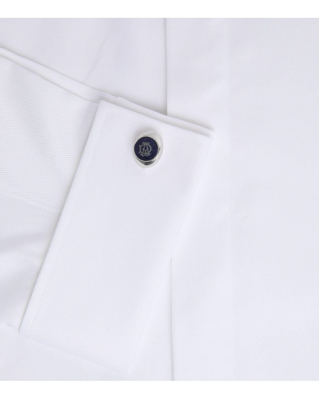 Dunhill Blue Rhodium-Plated And Sodalite Ad Cypher Cufflinks for men