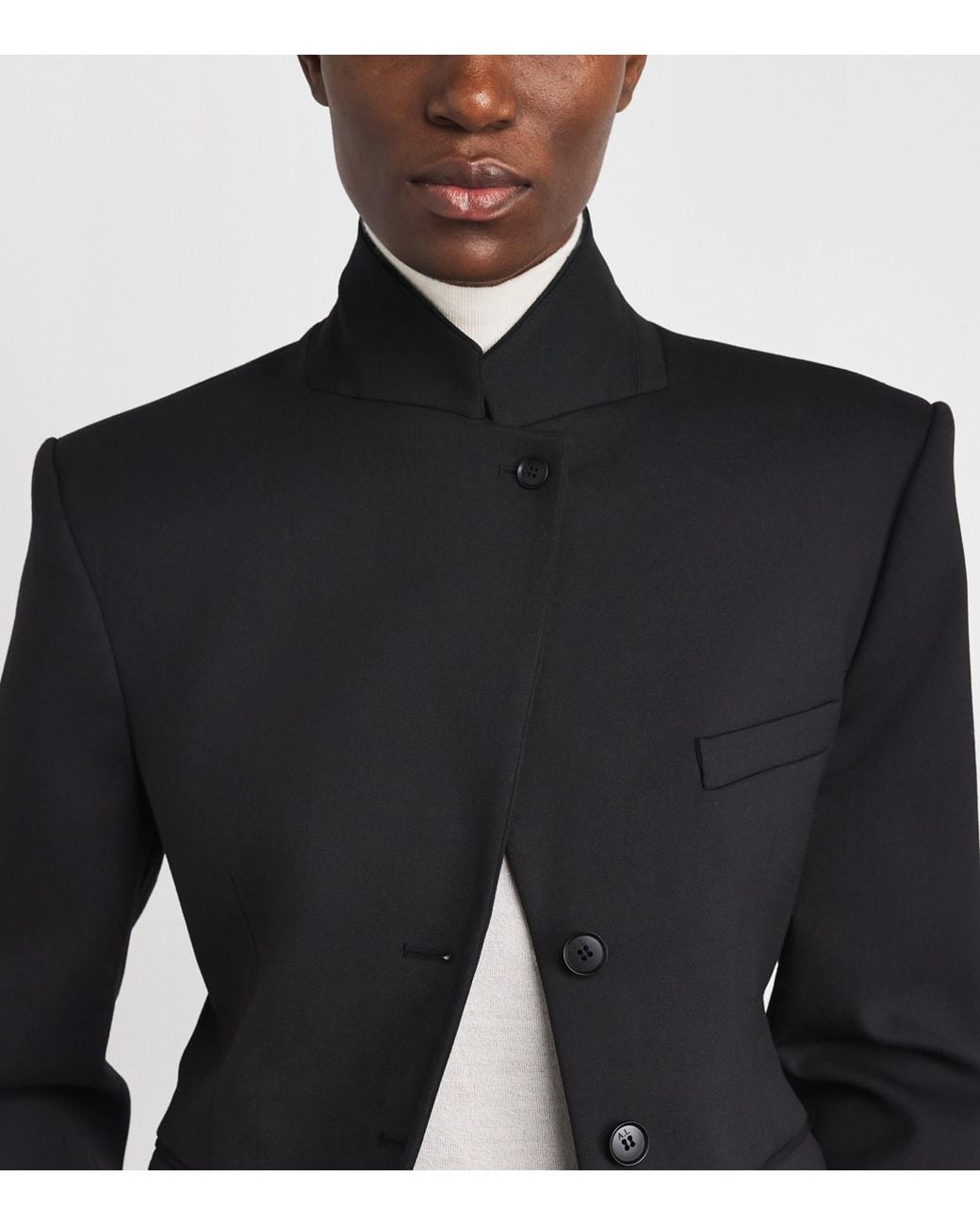 Almada Label Black Cillian Tailored Blazer