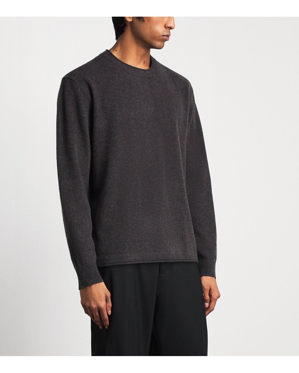 NN07 Black Wool Sammy Sweater for men