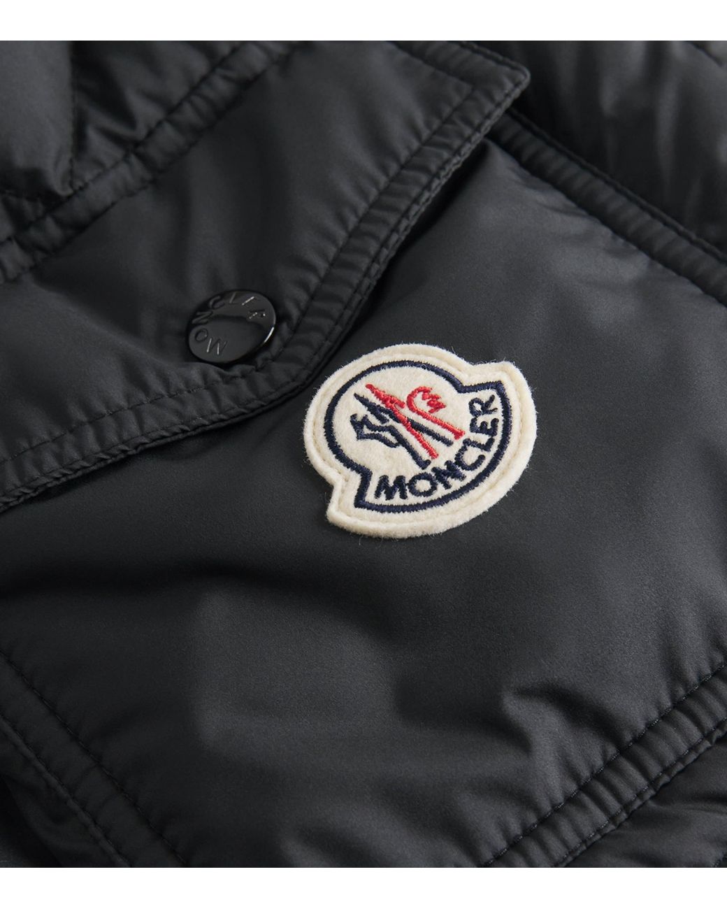 Moncler Black Down Adaptable Maya 70 Jacket