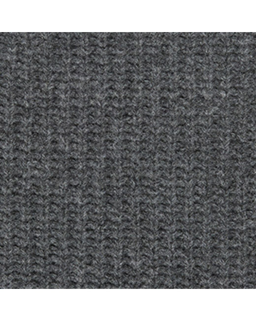 Weekend by Maxmara Gray Virgin Wool Initial Scarf