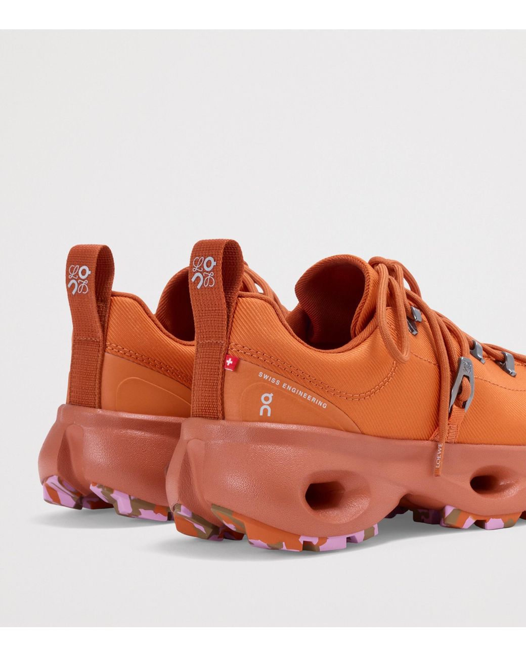 Loewe Brown X On Cloudsolo Hiker Sneakers