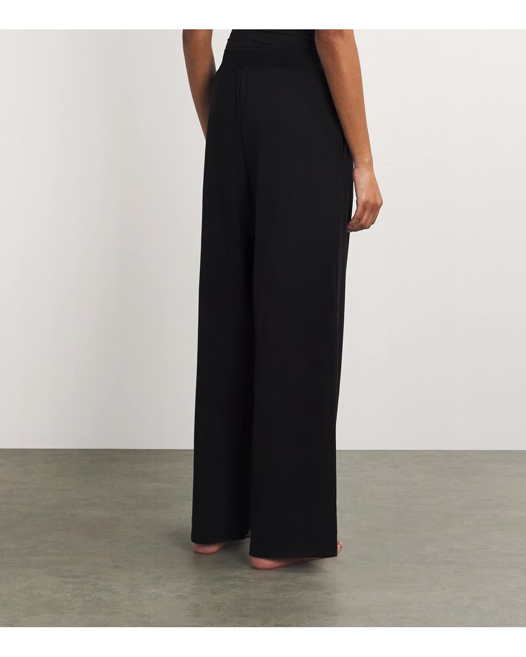 Skims Black Boyfriend Sweatpants