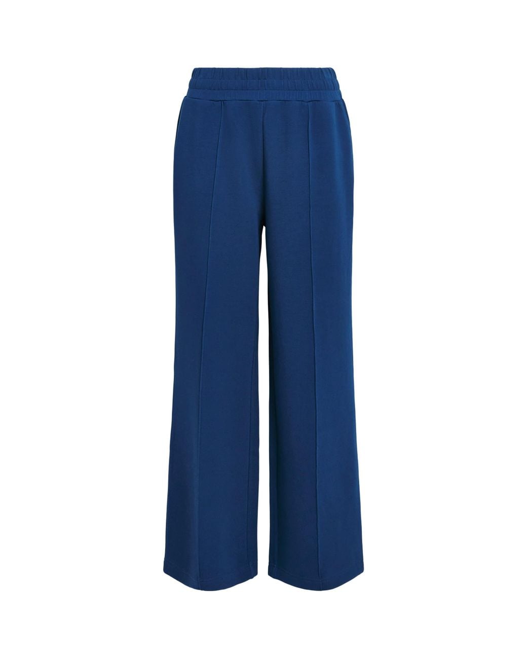 Varley Blue Doublesoft Wide-Leg Sweatpants