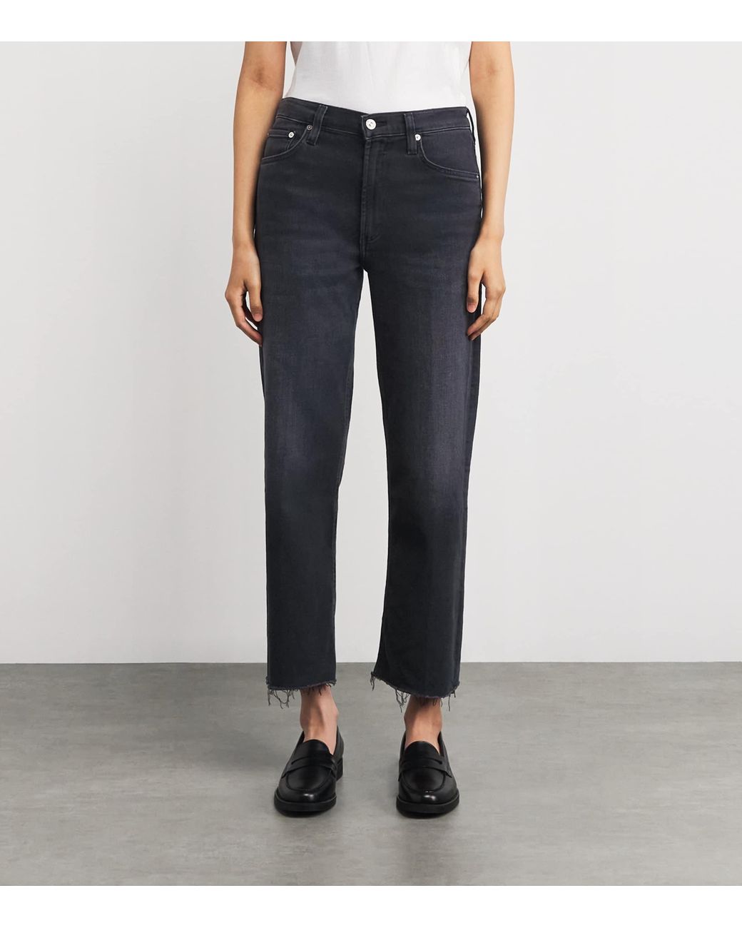 Citizens of Humanity Blue Palma Straight Jeans