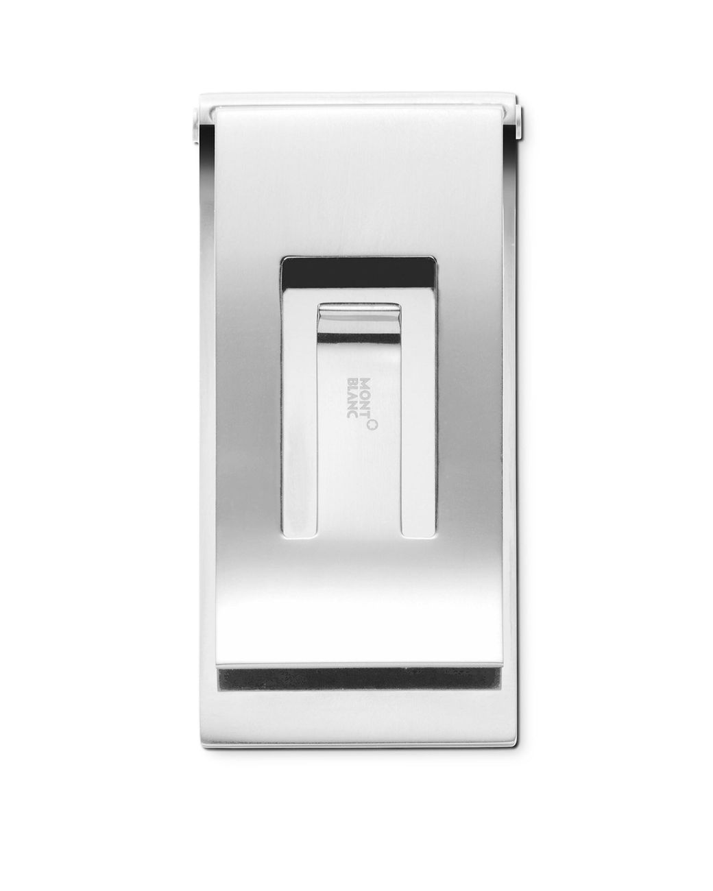 Montblanc Black Stainless Steel Money Clip for men