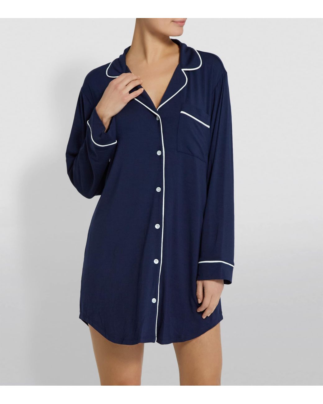 Eberjey Blue Gisele Sleep Shirt